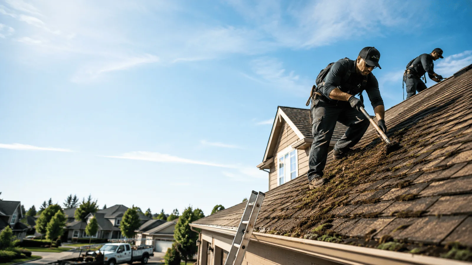 Roof Moss Removal in War, WV near me